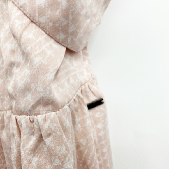 NEW Roxy Junior's Fit and Flare A-Line Print Dress Pink Size XL (13) - Picture 6 of 10